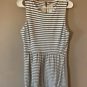 J. Crew striped dress